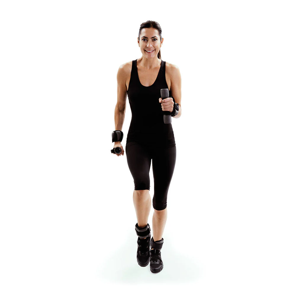 66fit Ankle, Wrist And Dumbbells Cuff Weight Set - 4kg - Image 4