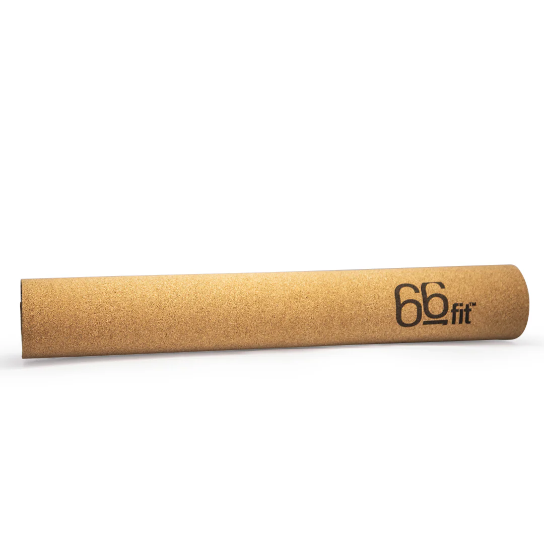 66fit Essence Cork Yoga Mat - 183cm x 61cm - Image 3