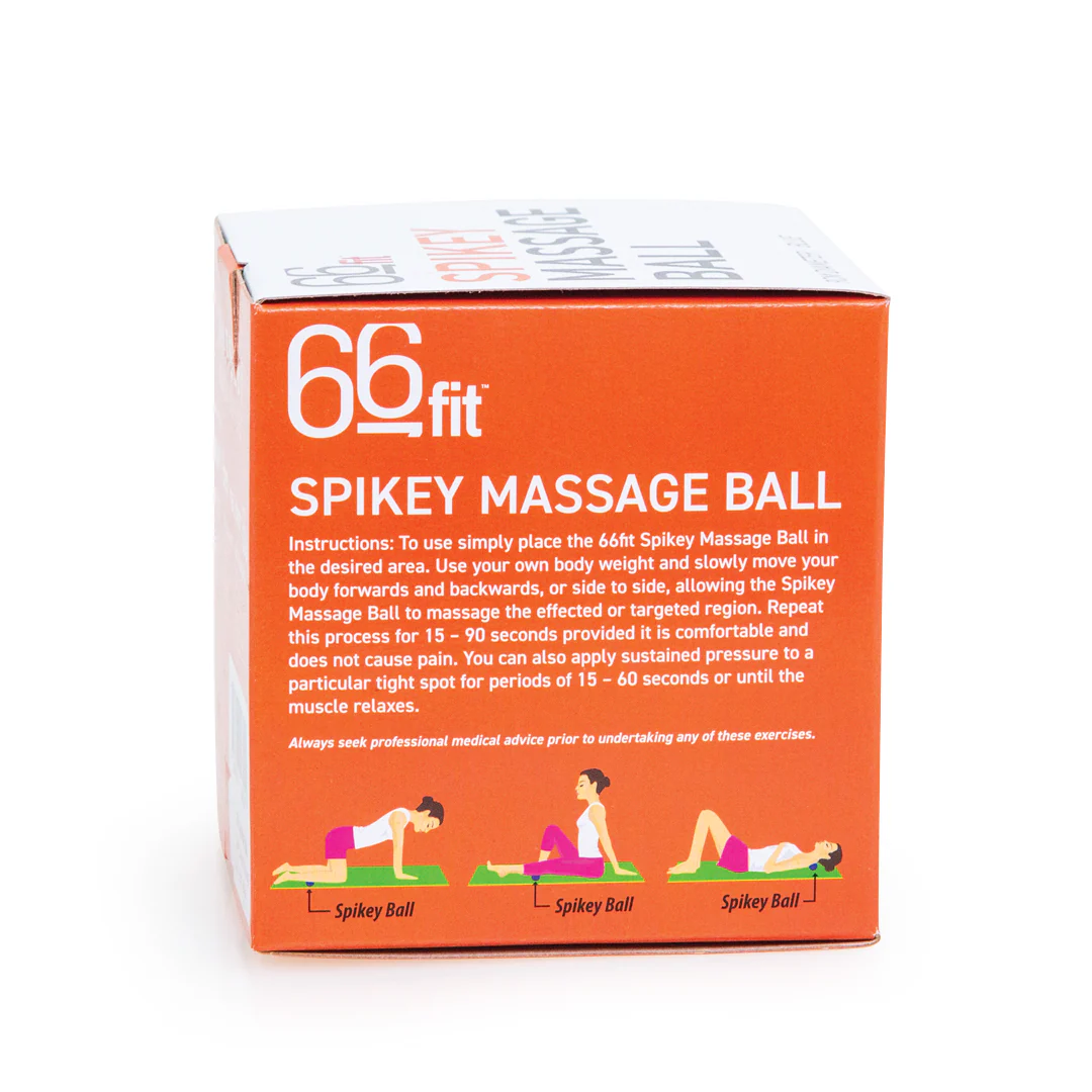66fit Spikey Massage Ball 9cm - Individual - Image 11