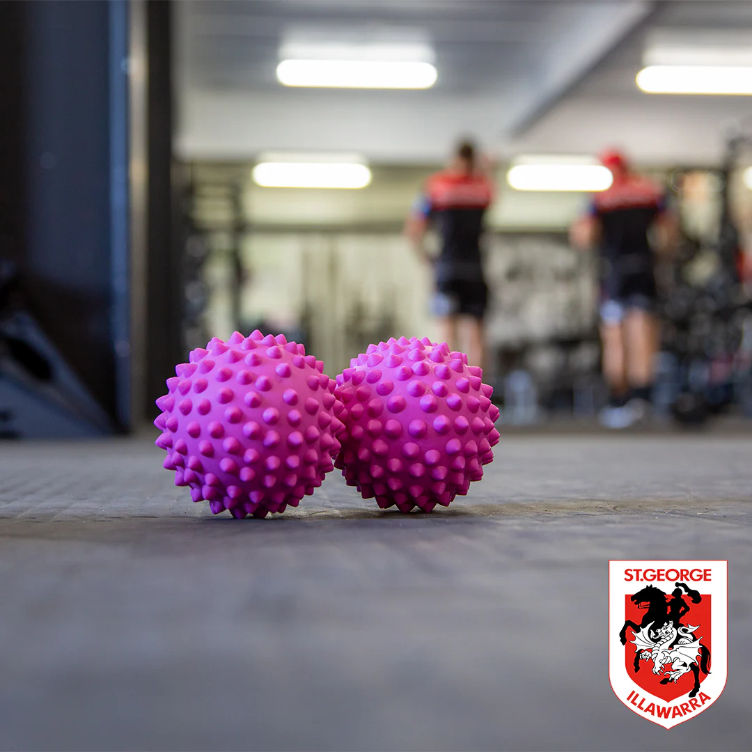 66fit Spikey Massage Ball 9cm - Individual - Image 4