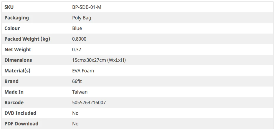 66fit Aqua Flotation Dumbbells - Image 6