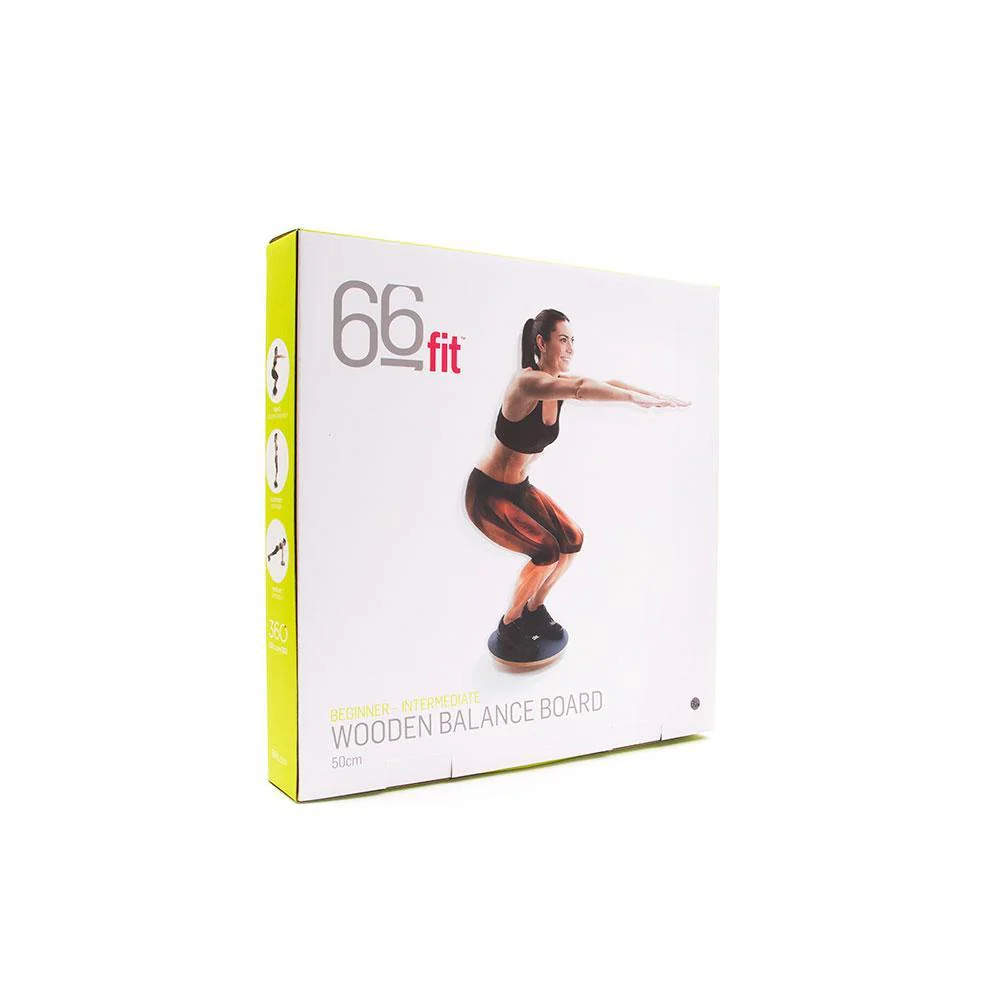 66fit Wooden Balance Board - Pvc Surface - 40cm - Image 10