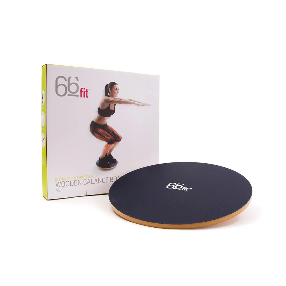 66fit Wooden Balance Board - Pvc Surface - 40cm - Image 9